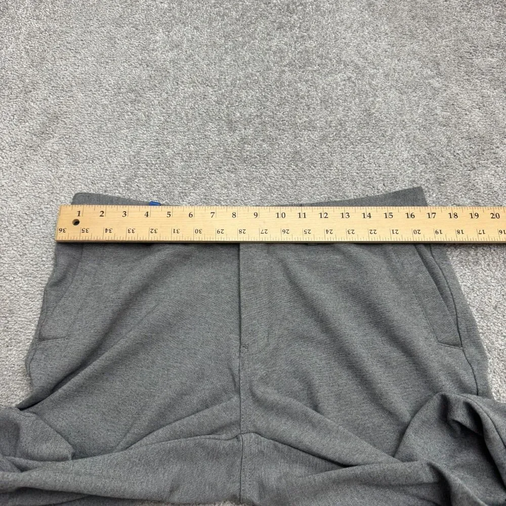 Zara Stretch Dress Pants Trouser Mens 34 Heathered Gray Tapered Leg Flat Front